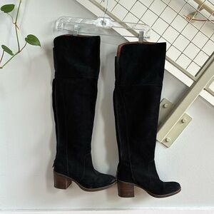 Women’s Suede Knee High Boots